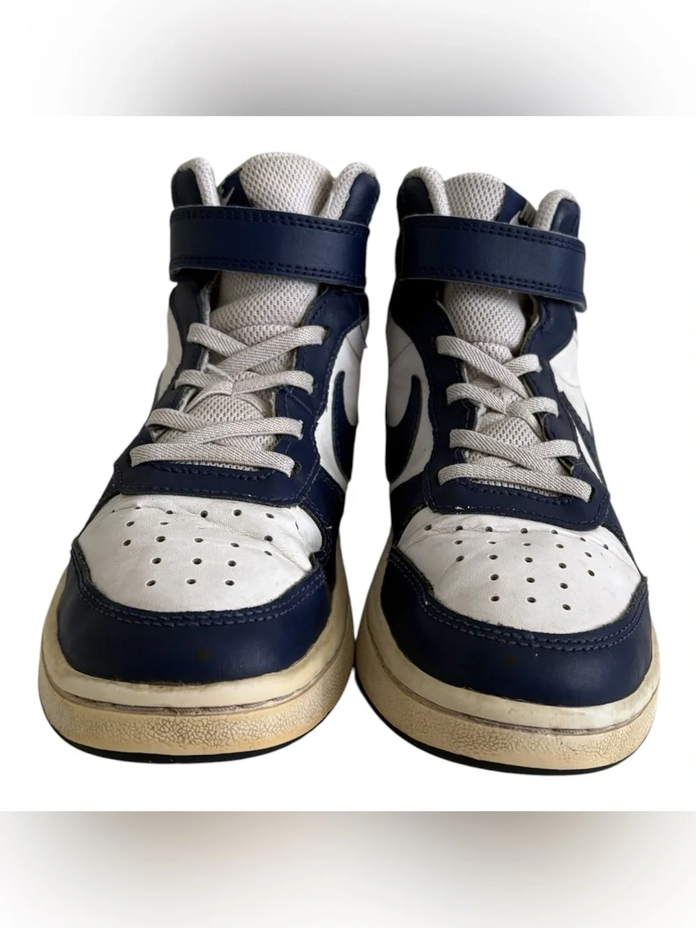 Nike Kids Sneakers in Navy and White